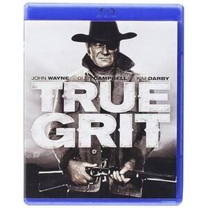 True Grit Blu-Ray‎ John Wayne Glen Campbell Kim Darby Western Movie Film